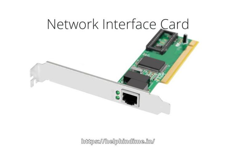 Network Interface CardNIC क्या है? Help Hindi Me