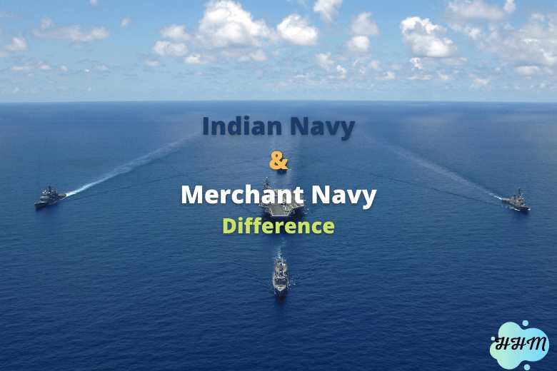 Merchant Navy and Indian Navy difference Hindi