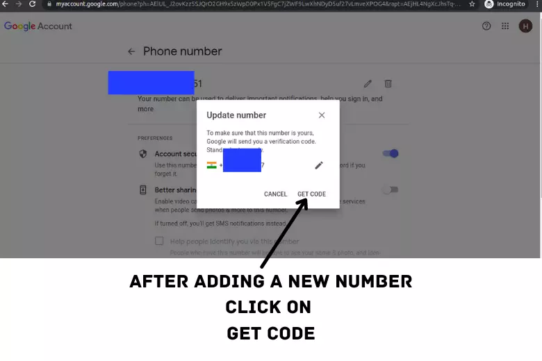 How to Change the Mobile Number in Gmail
